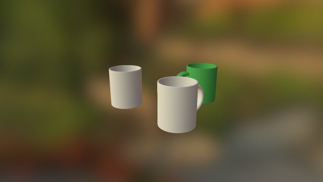 Cup of test 3D Model