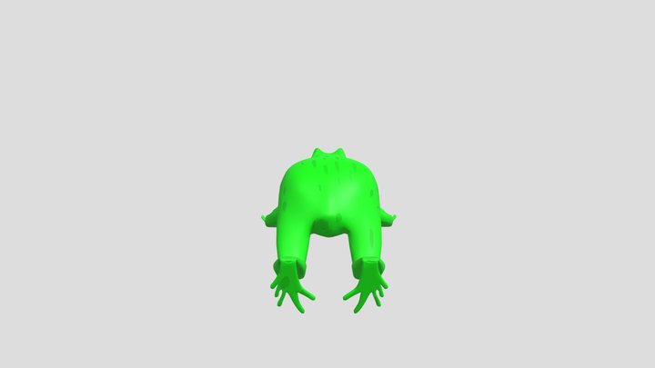 frog / kodok 3D Model