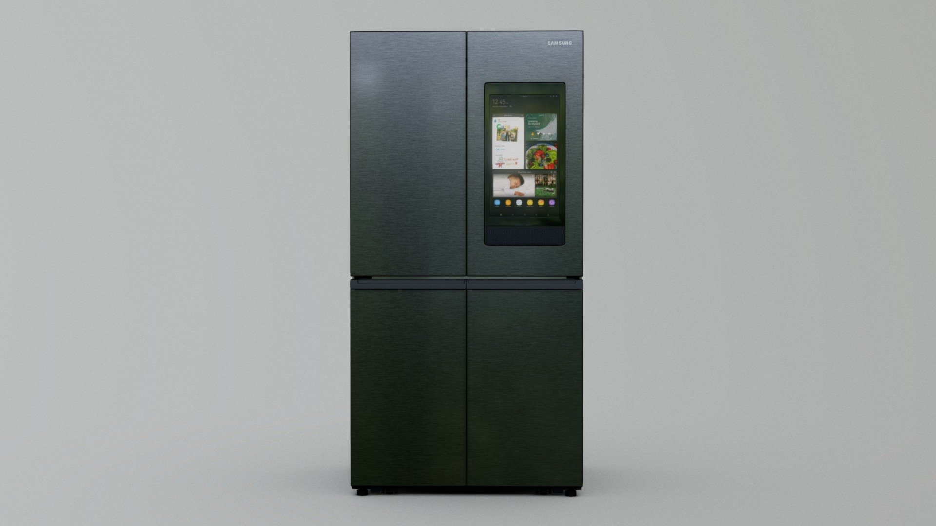 Samsung 4Door Flex Refrigerator 7 3D model by iSteven (OneSteven