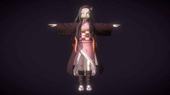 Angry Nezuko | demonslayer – Modelo 3D gratuito STL