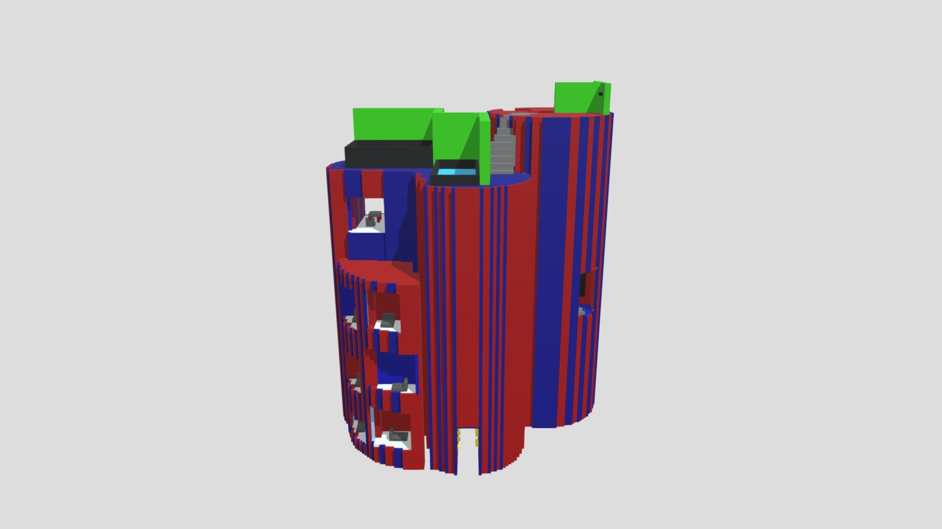 AÇIK ŞEHİR - Download Free 3D model by minatrkn [8668f9e] - Sketchfab