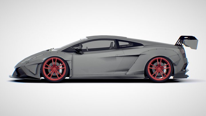 Lamborghini Gallardo lp560 – Modello 3D gratuito STL