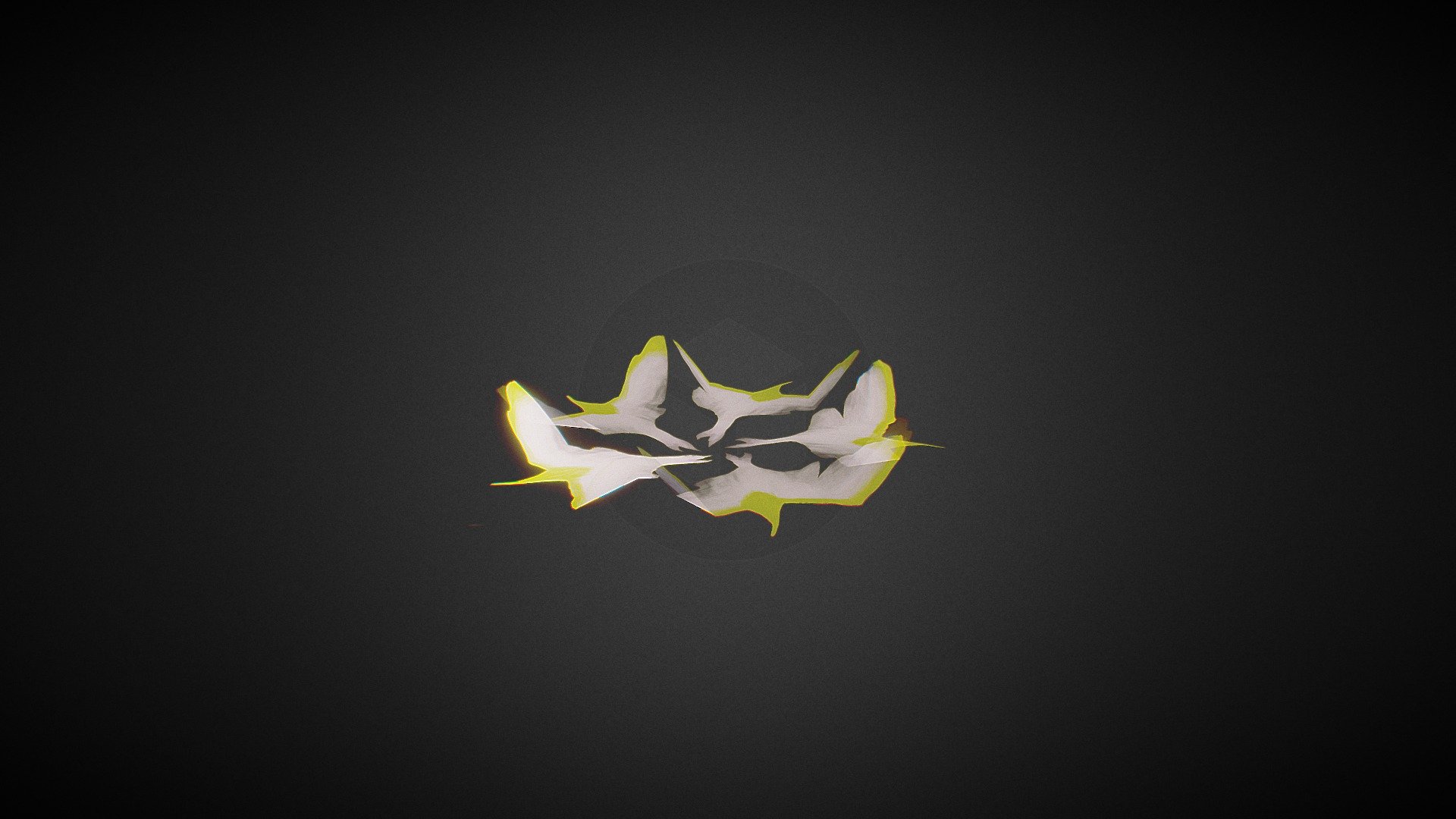 Moth shape leaf