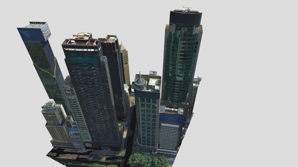 Wan Chai - Nice Buildings Tile_+243_+104