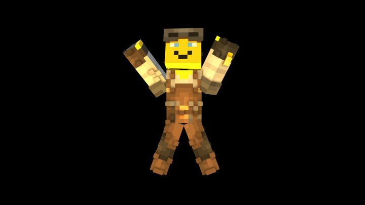 scared pf 3D Model