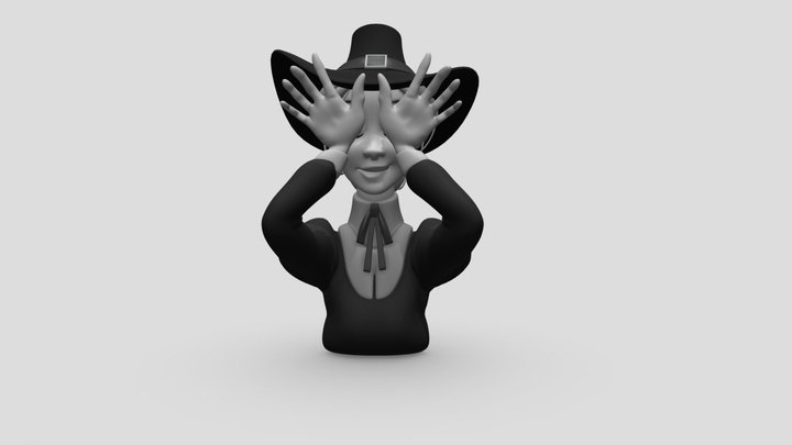 week_04: Witch 3D Model