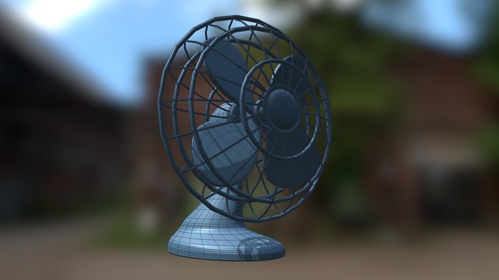 Fan 3D Model