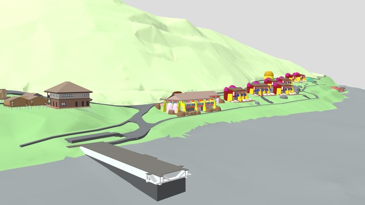 DHA - HON DUA RESORT 2026 3D Model