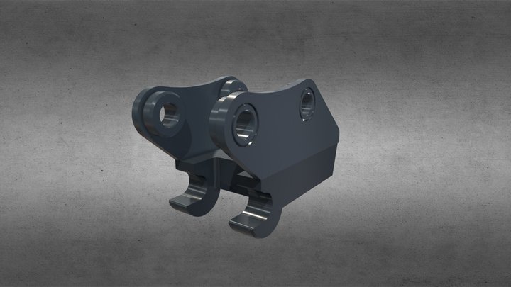 Cupla rapida Lehnhoff MS03 3D Model