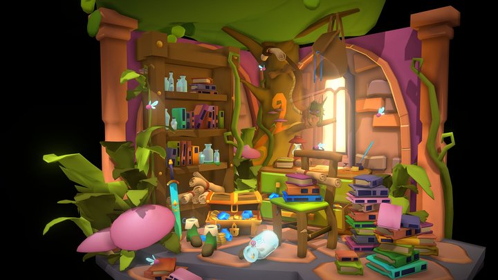 Dae crib - collectors lair 3D Model