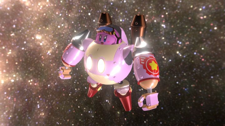 Kirby: Planet Robobot Robobot Armor 3D Model