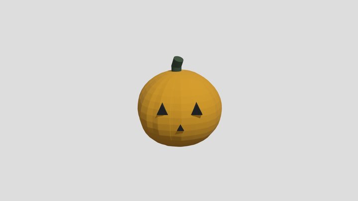 Pumpkin 3D Model