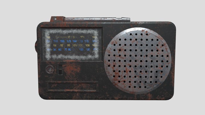 Radio Silent Hill 2 3D Model