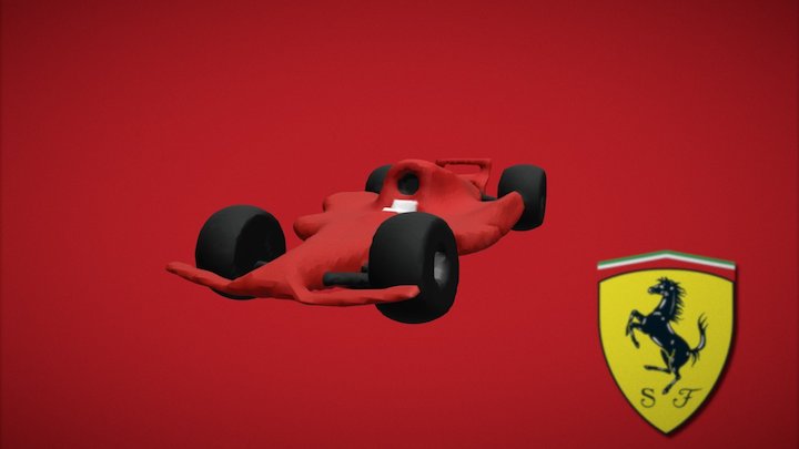 Formula 1 - Ferrari 3D Model