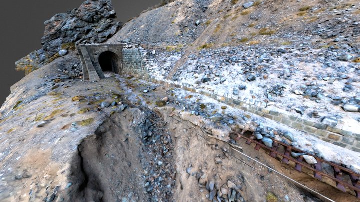 Tunel del Trasandino 3D Model