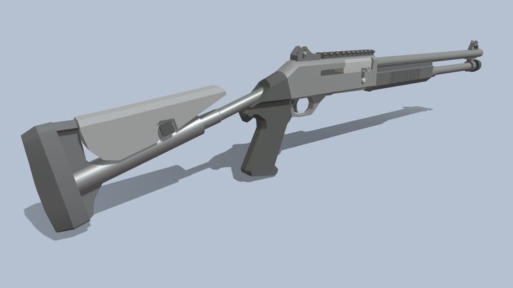 m1014 3D Model
