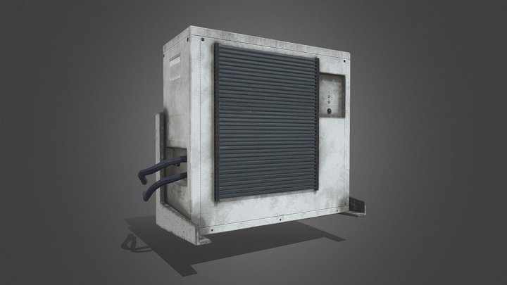 Air conditioning dirty 3D Model