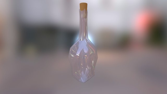 Grenade Potion Flask 3D Model