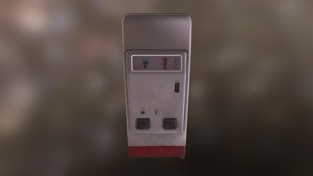 Alien Isolation Vending Machine 3D Model