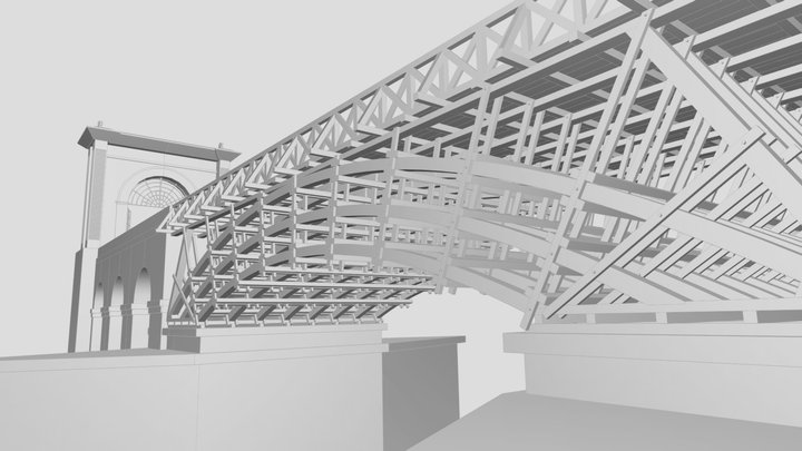 Trajans_bridge By Ingmar Brauns 3D Model