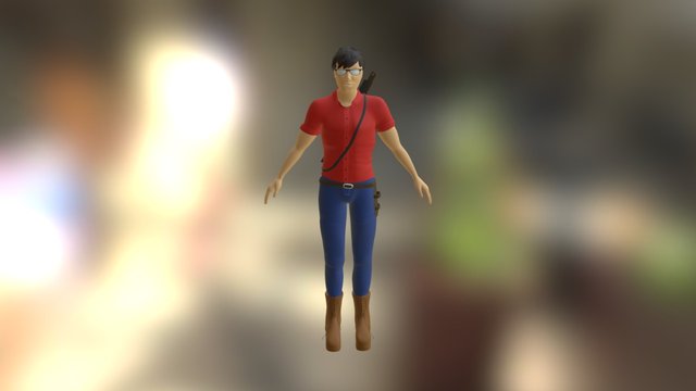 Poacher 3D Model