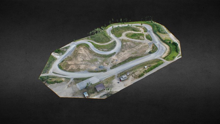 Ylämyllyn rallicross/jm-rata 3D Model