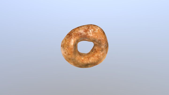Scanned Cheerios 3D Model