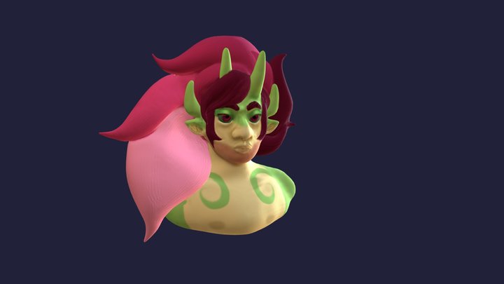 Almond 3D Model