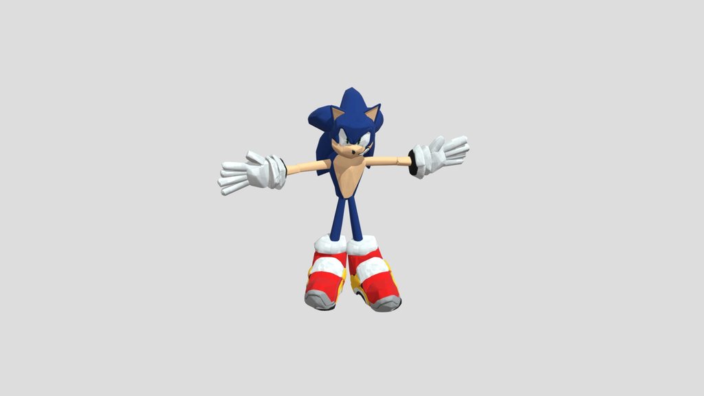 sa2 sonic model