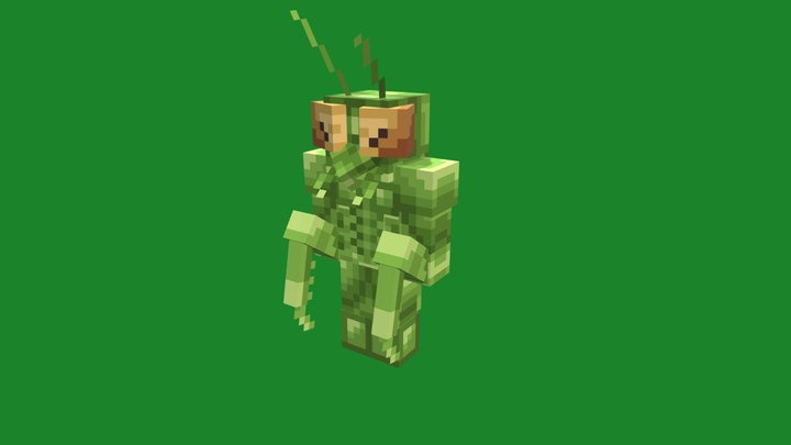 Mantis armor 3D Model