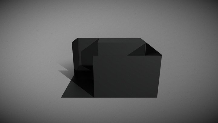 bottel with stage 3D Model