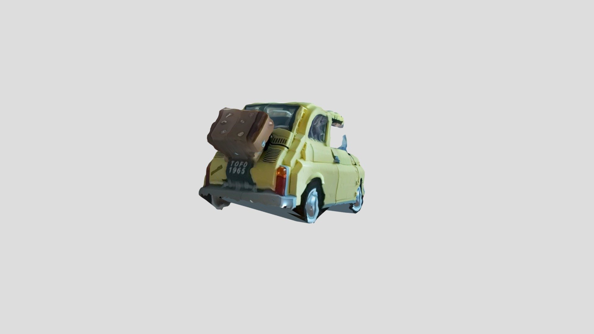 Fiat 500 Lego structure