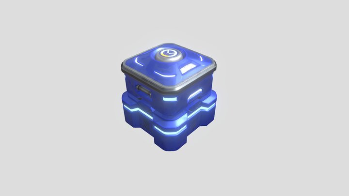 overwatch_lootbox_LP 3D Model