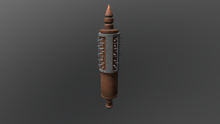 Rolo de ataque 3D Model
