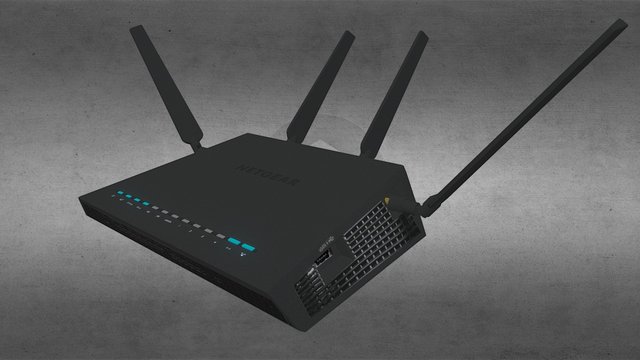 Netgear Nighthawk 3D Model