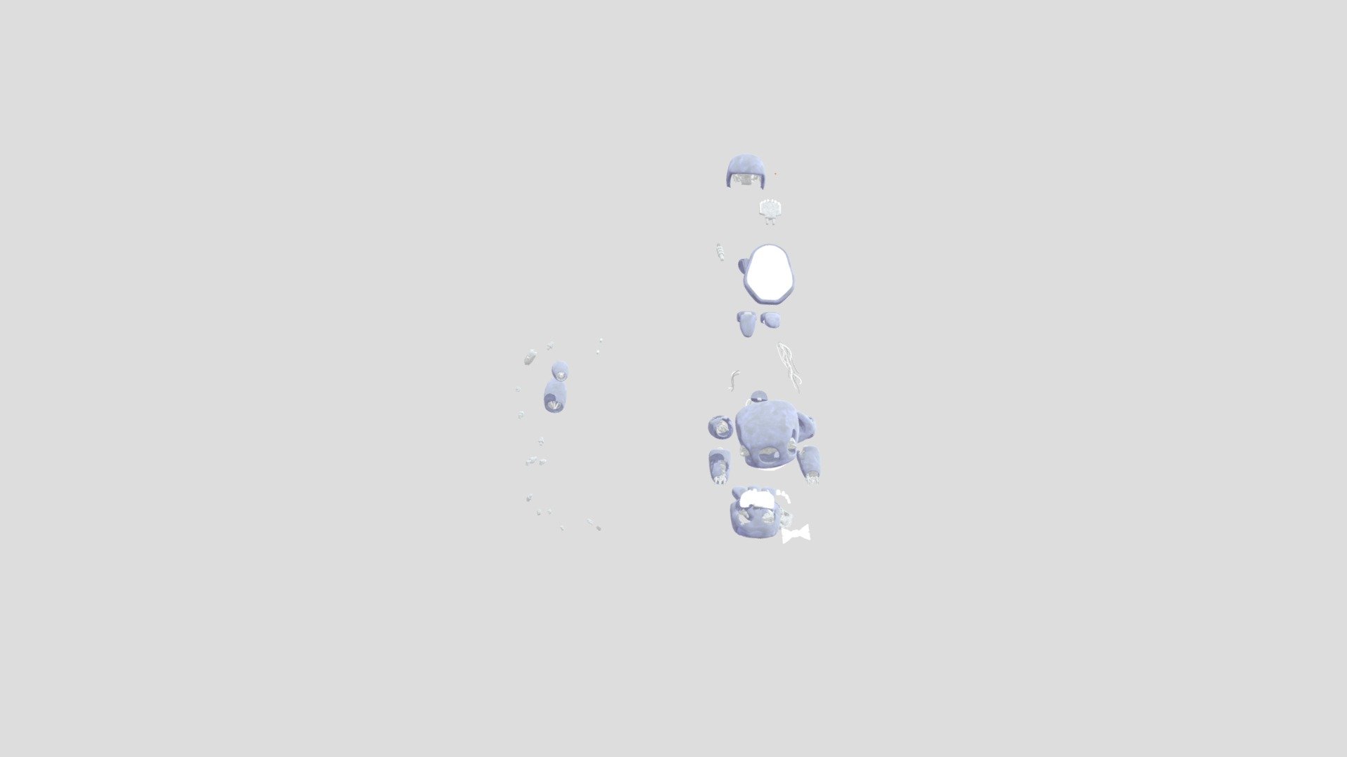 Withered Bonnie The Bunny UFMP - Download Free 3D model by Freddy ...