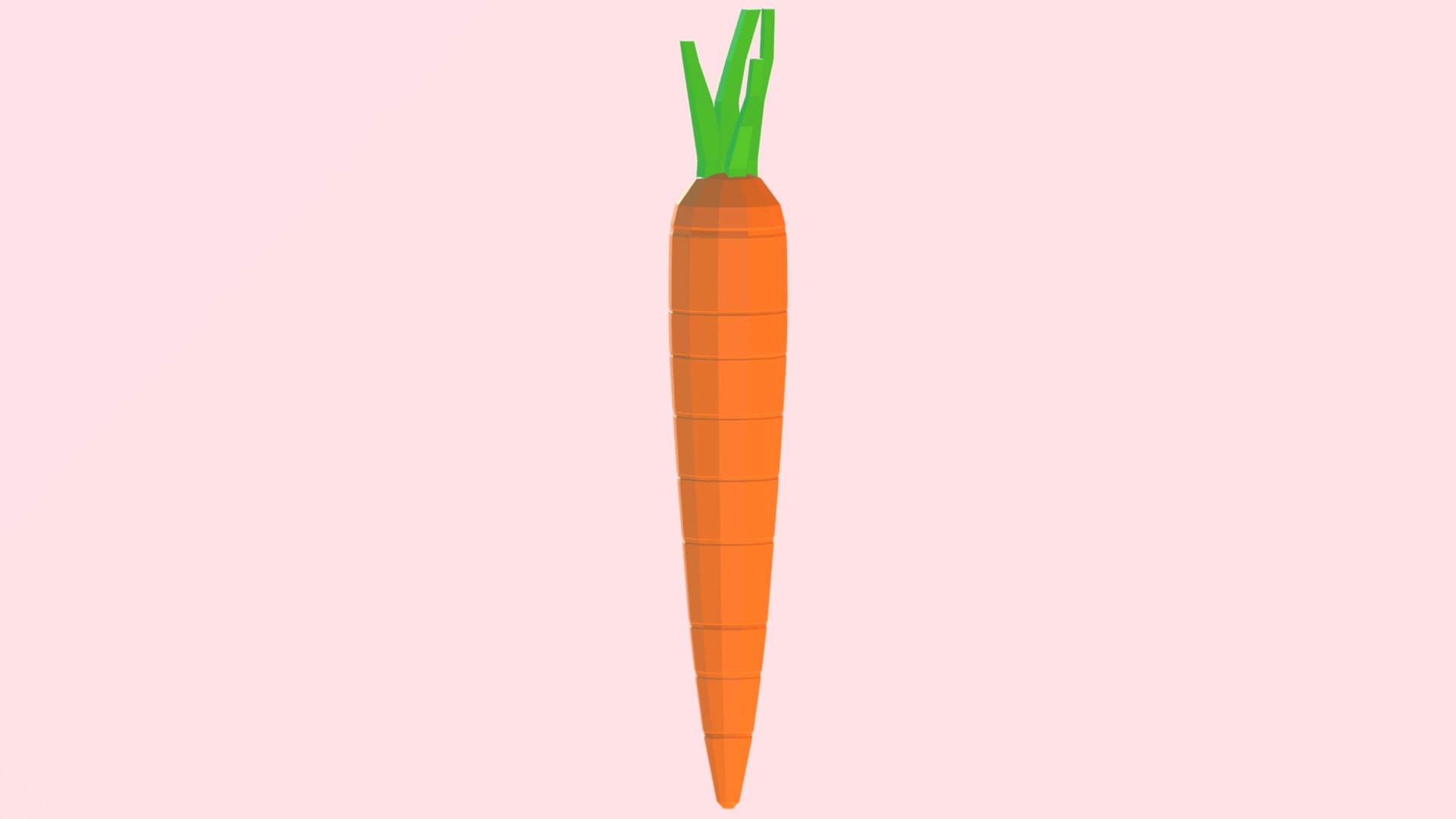 Включи морковочка. Морковка 3д модель. Морковь 3d. Лоу Поли морковь. Модель морковки.