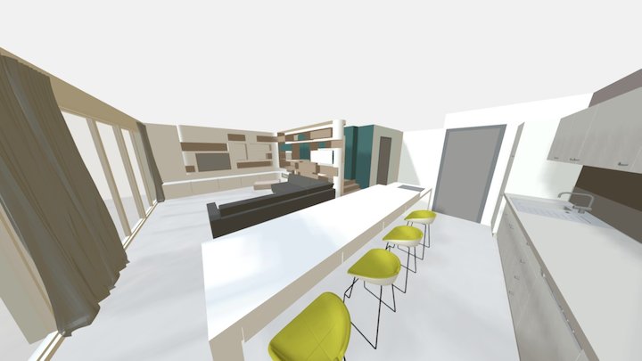 RIUS-3d SKETCHUP Finalisée 3D Model
