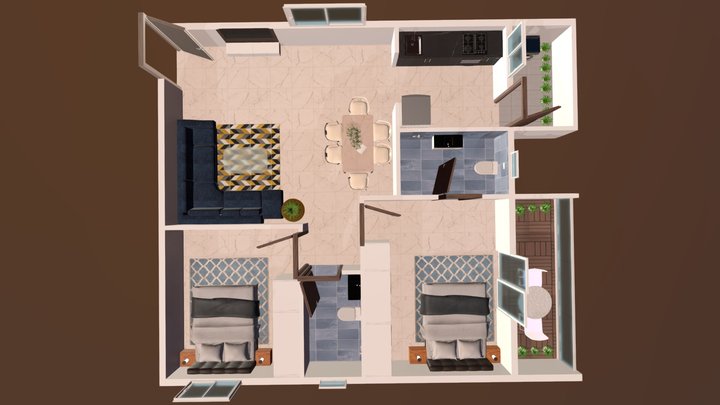 09_SA_1200 Sft 3D Model