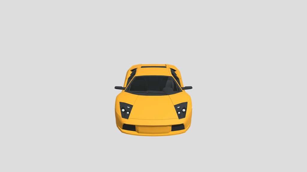 2001 Lamborghini Murciélago Base Mesh