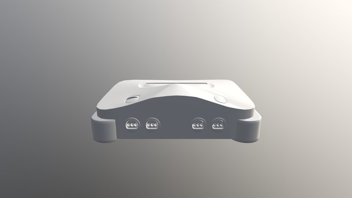 N64 High Resolution 3D Model