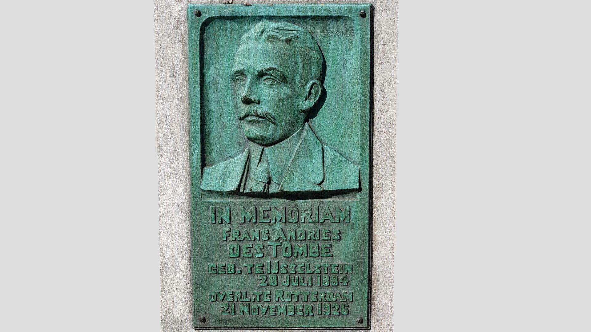 Frans Andreis Statue