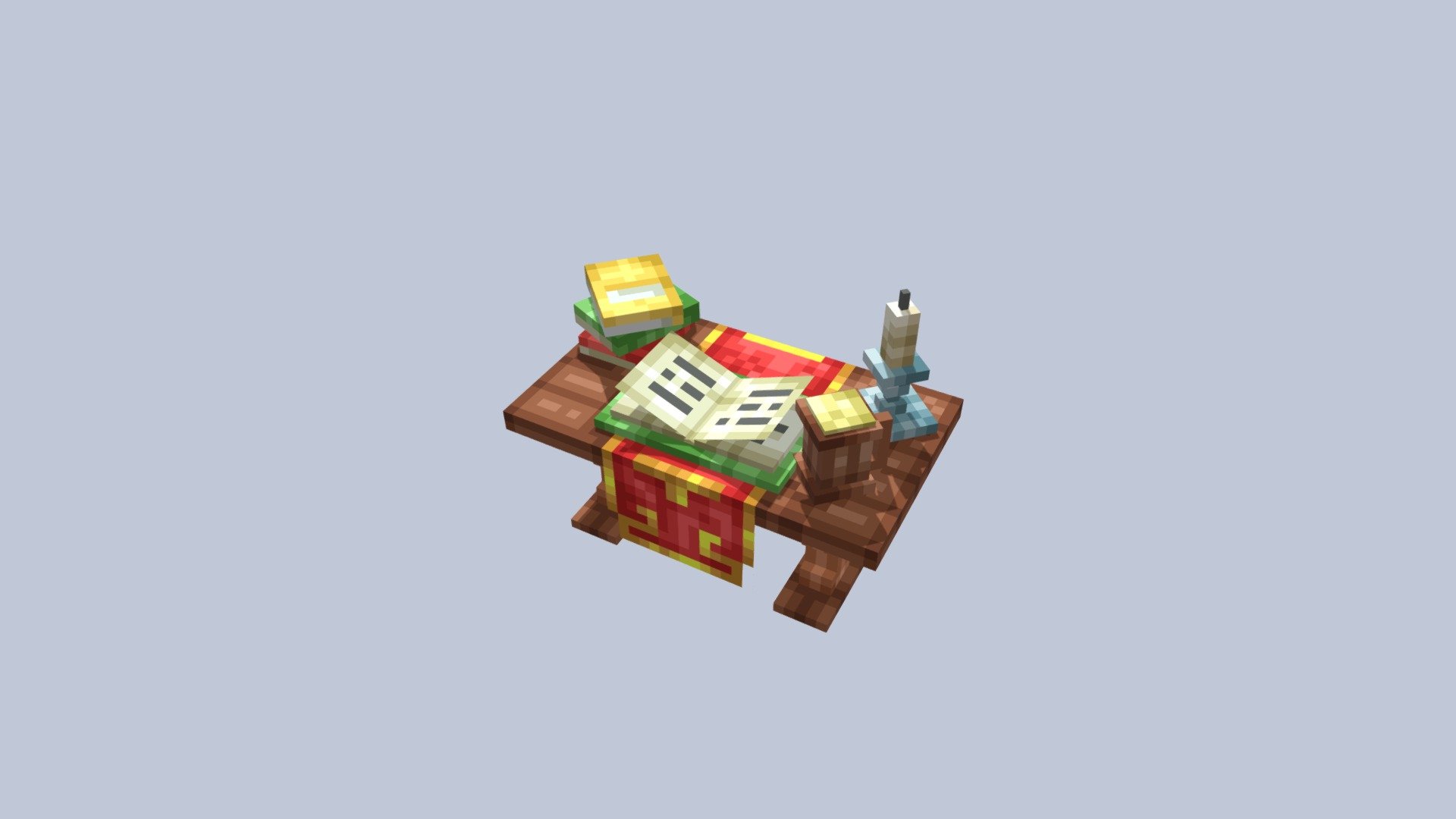 medieval table - 3D model by drplag [86800fb] - Sketchfab
