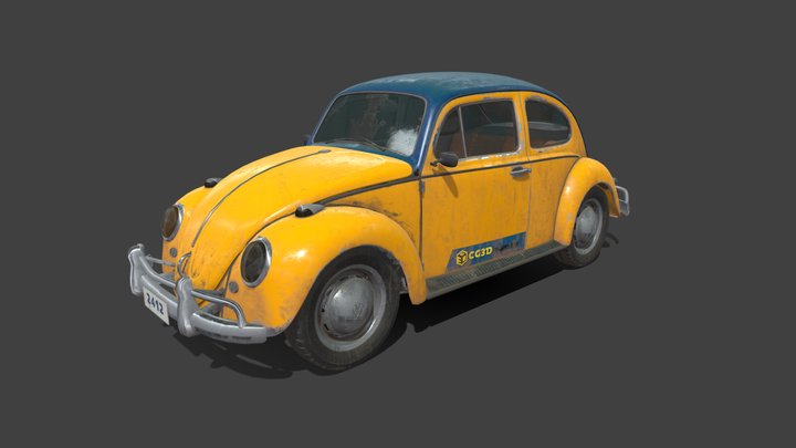 Beetle 3D Model