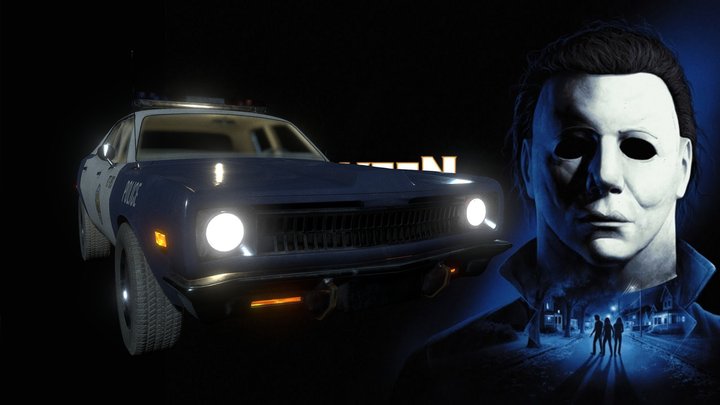 Halloween The Game - Police Car