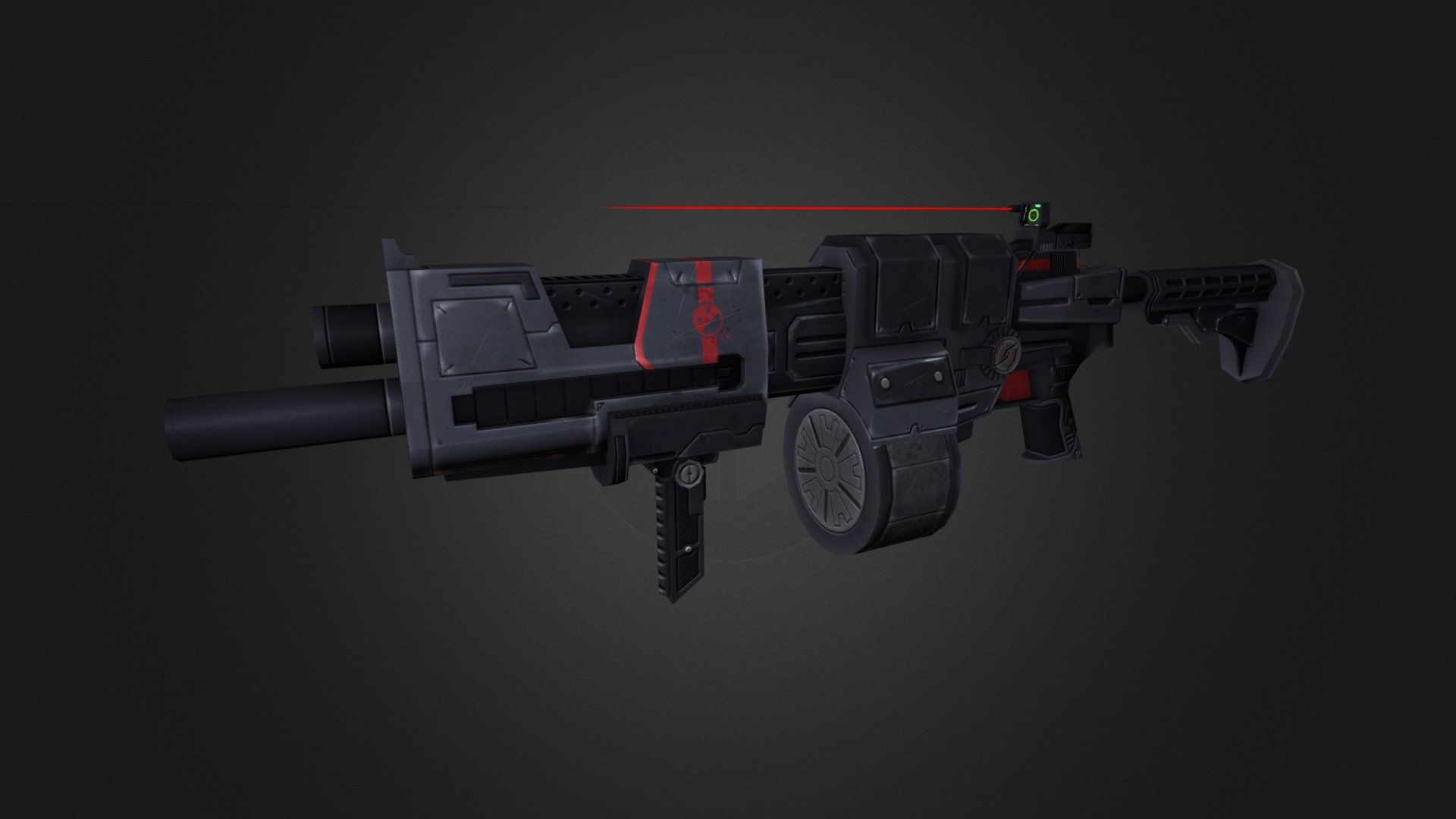 Scifi shotgun