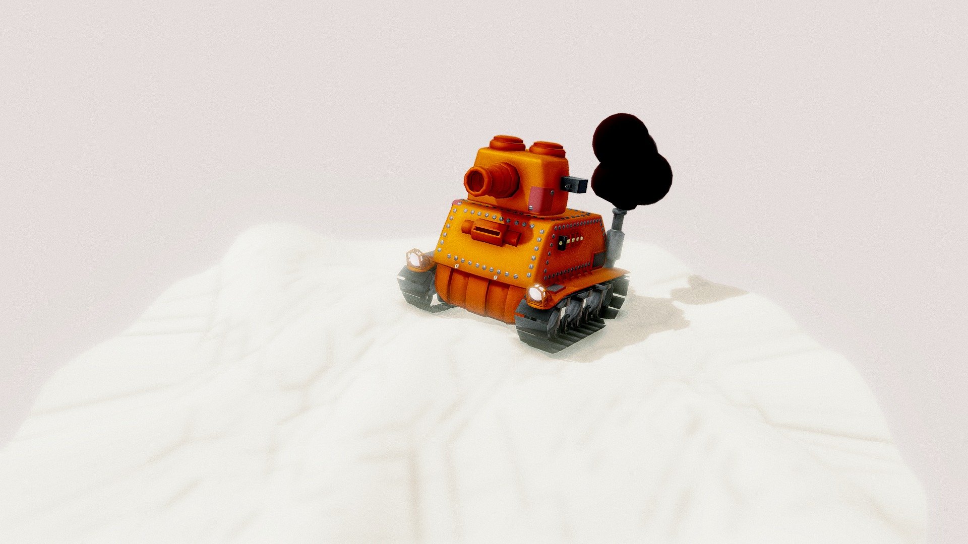 Toon Tank - 3D Model By Chakib2456 [8682f45] - Sketchfab