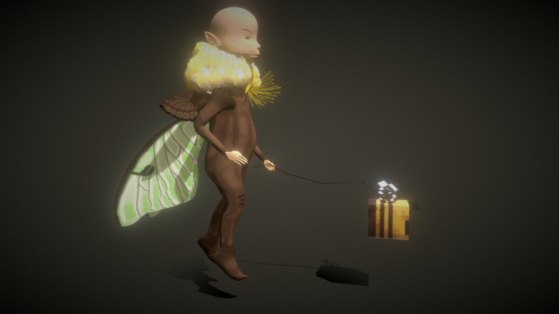 | Rackham's Sprite | Fairy | Model 3D | 🌹🧚‍♀️