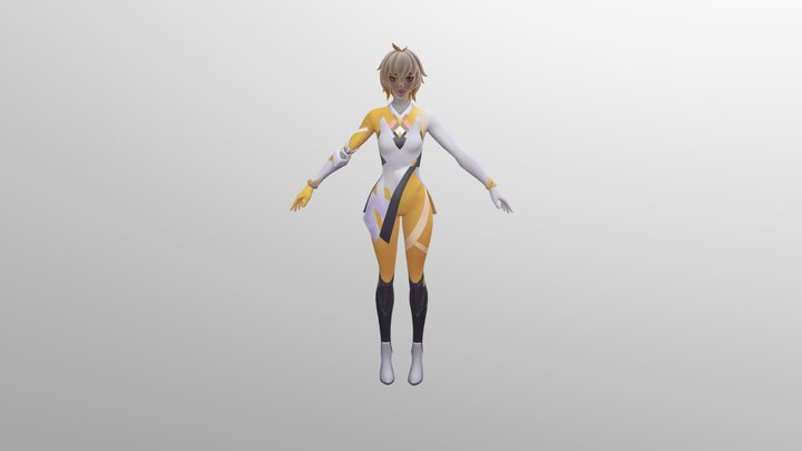 Beatrix Stellar No Animation 3D Model