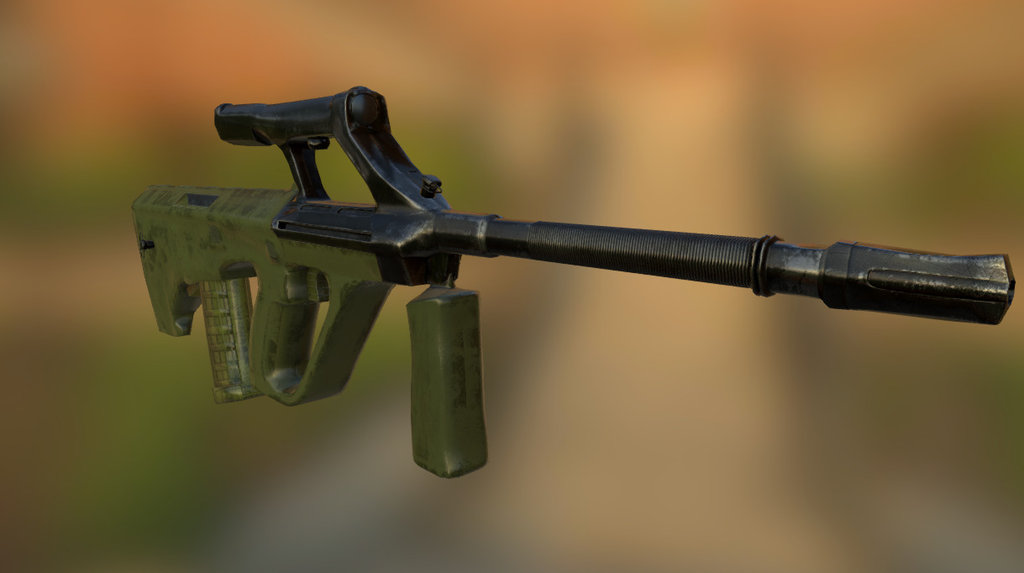 Aug A1 No attachments - 3D model by SpeederX [86849a7] - Sketchfab